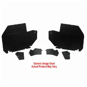 Chy-sdp-380 Rem Automotive Inc Trunk Side Panel Board 2pc For 1963 Chrysler Imperial 2 Door Hardtop Gray