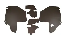 Bu189 Repops Automotive Reproductions Trunk Side Panel Board 4 Pieces For 1967 Buick Wildcat Lesabre Electra Brown