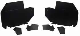 Bu280 Repops Automotive Reproductions Trunk Side Panel Board For Buick Wildcat 1969-70 2dr Hardtop 6pc Black