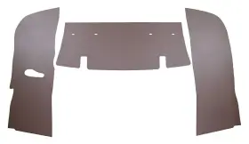 Pt131 Repops Automotive Reproductions Trunk Side Panel Board 3pc For 1953 Pontiac Chieftain Catalina 2dr Hardtop Brown