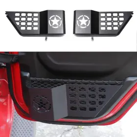 Jl73 Rerpro Rear Door Storage Pockets Side Insert Organizer Box Compatible With 2018-2024