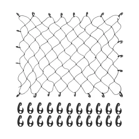 Rockland 805089688572 Heavy Duty Bungee Cargo Net 6.5ft X 5ft Stretches To 13.1ft 9.8ft 22 Hook Truck