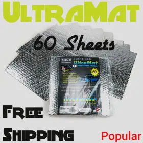 325edf Rod Temp Solutions Gm 60 Sqft Ultramat Heat And Sound Barrier 12 X Tiles Xl