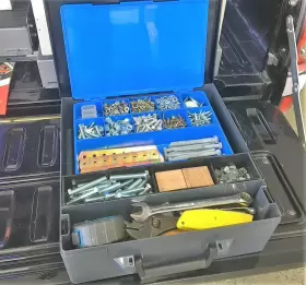 Rc003qk Rolacase Rc003/qk Van Storage Parts Organizer Case 14.6 Inch W X D 5.1 H #2