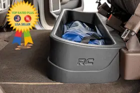 Rc09281a Rough Country Ford Custom-fit Under Seat Storage For 15-23 F-150 - Black Rc09281a Rough Country Ford Custom-fit Under Seat Storage For 15-23 F-150 - Black