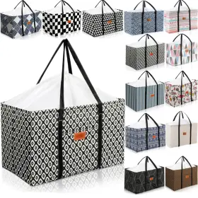 Royboder 764143634842 Waterproof Car Trunk Organizer Large Drawstring Suv Storage Coll