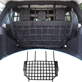 Rt-hw-03 Rt-tcz Car Rear Trunk Organizer Isolation Cargo Net Mesh Dog Barrier Divider For Je