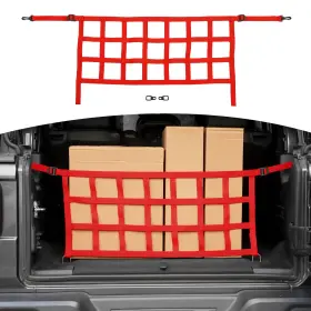 Tcz06714 Rt-tcz For Jeep Jl Rear Trunk Mesh Cargo Net Wrangler Jlu 2018 Up Org
