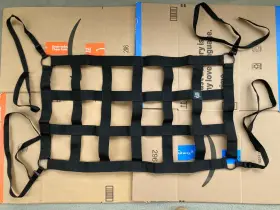 52-2520 Safari Straps Universal Cargo Net 40in X 25in With 2in Wide Nylon Webbing Cinches