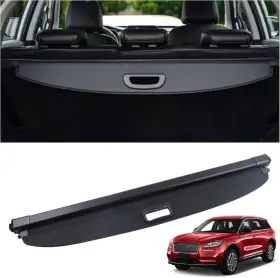 Sci177697too Saoknce Retractable Cargo Cover Fits Lincoln Corsair 2020-2025 Rear Trunk Privacy Shade