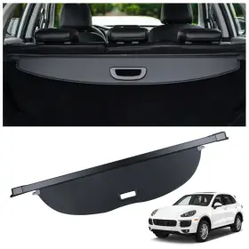 Snce044 Saoknce Cargo Cover Fit For 2011-2017 Porsche Cayenne Rear Storage Waterproof Retract