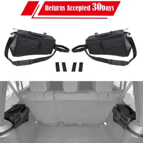 2025wu5491 Savadi Trunk Organizer Storage Bag For Jeep Wrangler Jk Jku Unlimited 2007-2018