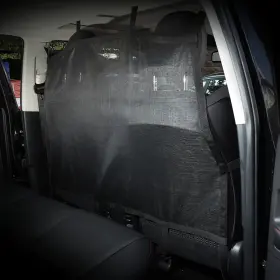 Savadicar2025x0426636 Savadi-car Behind Front Seat For 4runner Suv 2010-24 Back Divider See Through Net Mesh