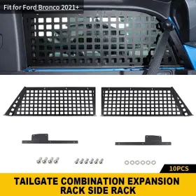 Savadicar2025x0426200 Savadicar Trunk Modular Storage Panel Rear Cargo Shelf Rack For Ford Bronco 21 2dr