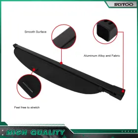 Scitoo165647001 Scitoo Tonneau Privacy Shield Cargo Cover Retractable For Kia Sorento 2011 Base Sport