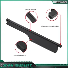 Scitoo170668001 Scitoo For Land Rover Lr3 2005-2009 Lr4 2010-2016 Black Rear Trunk Security Cargo Cover