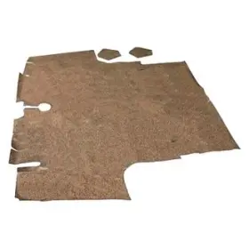 Tm-fm-cpcv-69-s Scott Drake For Ford Mustang 1969-1970 Gray Rubber Trunk Mat