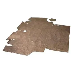 Tm-fm-fb-69-s Scott Drake For Ford Mustang 1969-1970 Gray Rubber Trunk Mat