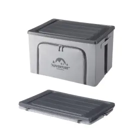 0b80jgeg5338a Shimoyama 0q90i7e39x53i Trunk Organizer For Camping Gear 68l Foldable Fabric Car Container With A Lid 20