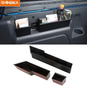 Shineka2025070111 Shineka 3pcs Rear Trunk Cargo Storage Box Organizer Tray For Ford Bronco 2door 2021-2025