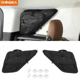 Shineka2025070187 Shineka 2pcs Car Rear Window Storage Bags Organizer Pocket For 2021-25 Ford Bronco Sport
