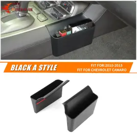 Ypp214224010820 Shineka 2pcs Black Gear Shift Side Storage Box Organizer Trays For Chevy Camaro 2010-15