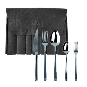 Ebs-g-5 Silwy Magnet Silwytravel Cutlery Set-