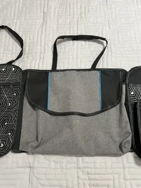 Simple 0636339764599 Trunk Organizer Hanging Back Seat Storage Cargo Bag For Suv #3