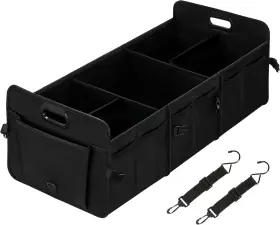 Simple Deluxe 840166265109 Car Trunk Organizer Multi Compartments Collapsible Storage