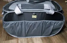 7060124 Smart Design Pop Up Trunk Organizer With Easy Carry Handles Side Pockets And Zippe #2