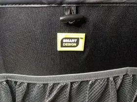 7060124 Smart Design Pop Up Trunk Organizer With Easy Carry Handles Side Pockets And Zippe #3