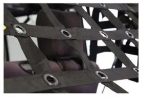 561135 Smittybilt C-res 2 Cargo Restraint System Black Inch Webbing #3