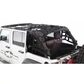 Mlx-smb571135-cl360a50 Smittybilt For Jeep Wrangler Jk 2007-2018 Cres2 Cargo Restraint System Heavy Duty Black #2