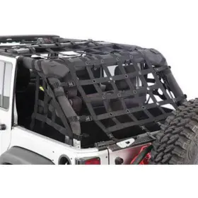 Mlx-smb571135-cl360a50 Smittybilt For Jeep Wrangler Jk 2007-2018 Cres2 Cargo Restraint System Heavy Duty Black