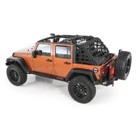 Mlx-smb581135-cl360a50 Smittybilt For Jeep Wrangler Jk 2007-2018 Cres2 Hd Cargo Restraint System 4-door Black #2