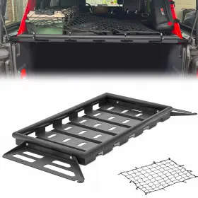 Trcr020052456 Soenboo Rear Interior Storage Cargo Basket Rack Shelf For 21-2026 Bronco 4 Door Hardtops