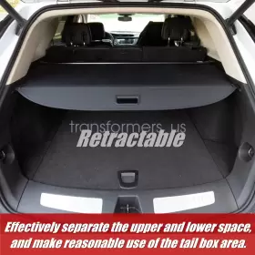 64910-0r050-c0 Soillar 64910-0r050 Retractable Trunk Cargo Shade Cover Black For 2019-23 Toyota Rav4 #3