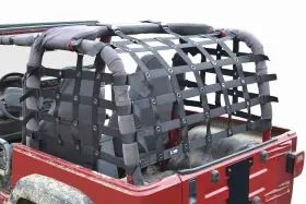 J0046110 Steinjager For Tops And Covers Wrangler Tj 1997-2006 Cargo Net Black