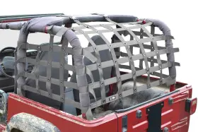 J0047019 Steinjager For Tops And Covers Wrangler Tj 1997-2006 Cargo Net Gray