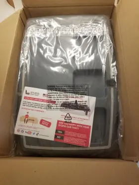 Stupid Car Tray 850019129021 Classic Organizer And Mobile Office Grey New #3