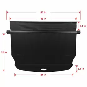 Sua17714301s Sua4cars For Hyundai Tucson 2022-23 Sport Rear Cargo Cover Trunk Shield Shade Accessories #2