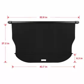 Sua17735001s Sua4cars For 2016-20 Buick Envision 2.5l Rear Cargo Cover Retractable Trunk Shield Shade #2