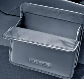 J2010y0000 Subaru Trash Can Garbage Litter Bin Bag Seat Organizer Genuine Oem