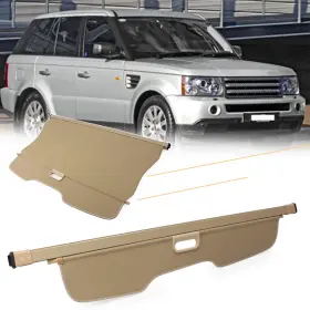 Successsss 232145378694 Retractable Trunk Luggage Shade Cargo Cover For Range Rover Sport 2008-13 Beige