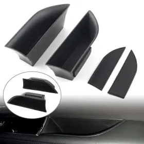 Successsss 232145509494 Front Door Handle Storage Armrest Box Tray Bin Kit Fit Jaguar Xj Xjl 2010 - 2016