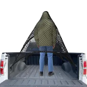 Xlw008 Supuse Cargo Net For Pickup Truck Bed Inch Highly Elastic Organi