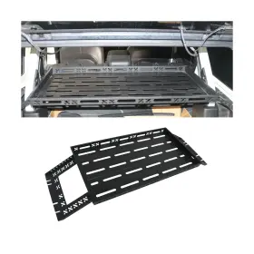 Sy803 Syhvu Rear Trunk Cargo Rack Basket Tray Fit For 2007-2018 Jeep Wrangler Jk And 2018