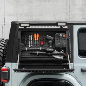 19635-001 Tacmolle Rear Side Window Storage Box Tactical Modular Molle Panel For Tools #2