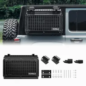 19635-001 Tacmolle Rear Side Window Storage Box Tactical Modular Molle Panel For Tools