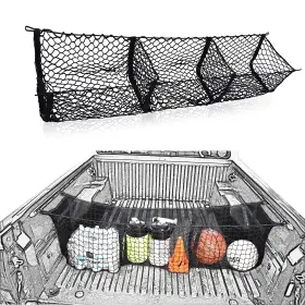 Tn-1203028-b Taconets Cargo Net For 2005-2024 Toyota Tacoma - Premium Truck Bed Organizer